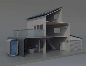 家庭用蓄電池 画像