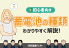 【蓄電池】初心者向け　蓄電池の種類をわかりやすく解説！ アイキャッチ画像