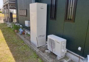 板野郡Ｔ様邸のエコキュート取替工事を行いました。 アイキャッチ画像