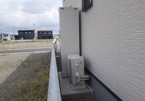 徳島市Ｏ様邸のエコキュートの設置工事を行いました。 アイキャッチ画像