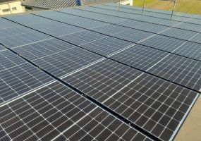 阿南市Ｋ様邸（既築）で太陽光パネル工事を行いました。 アイキャッチ画像